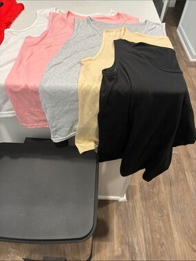 Classic Women's Tank Top - Black, White, Pink, Gray, Cream